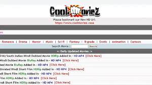 Coolmoviez 2021: Free Bollywood, Hollywood Dubbed Movies Download Website Coolmoviez News and Updates
