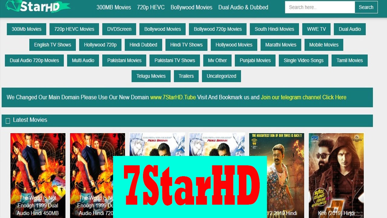 7StarHD – Is it Legal to Download Movies and TV Shows From 7StarHD?