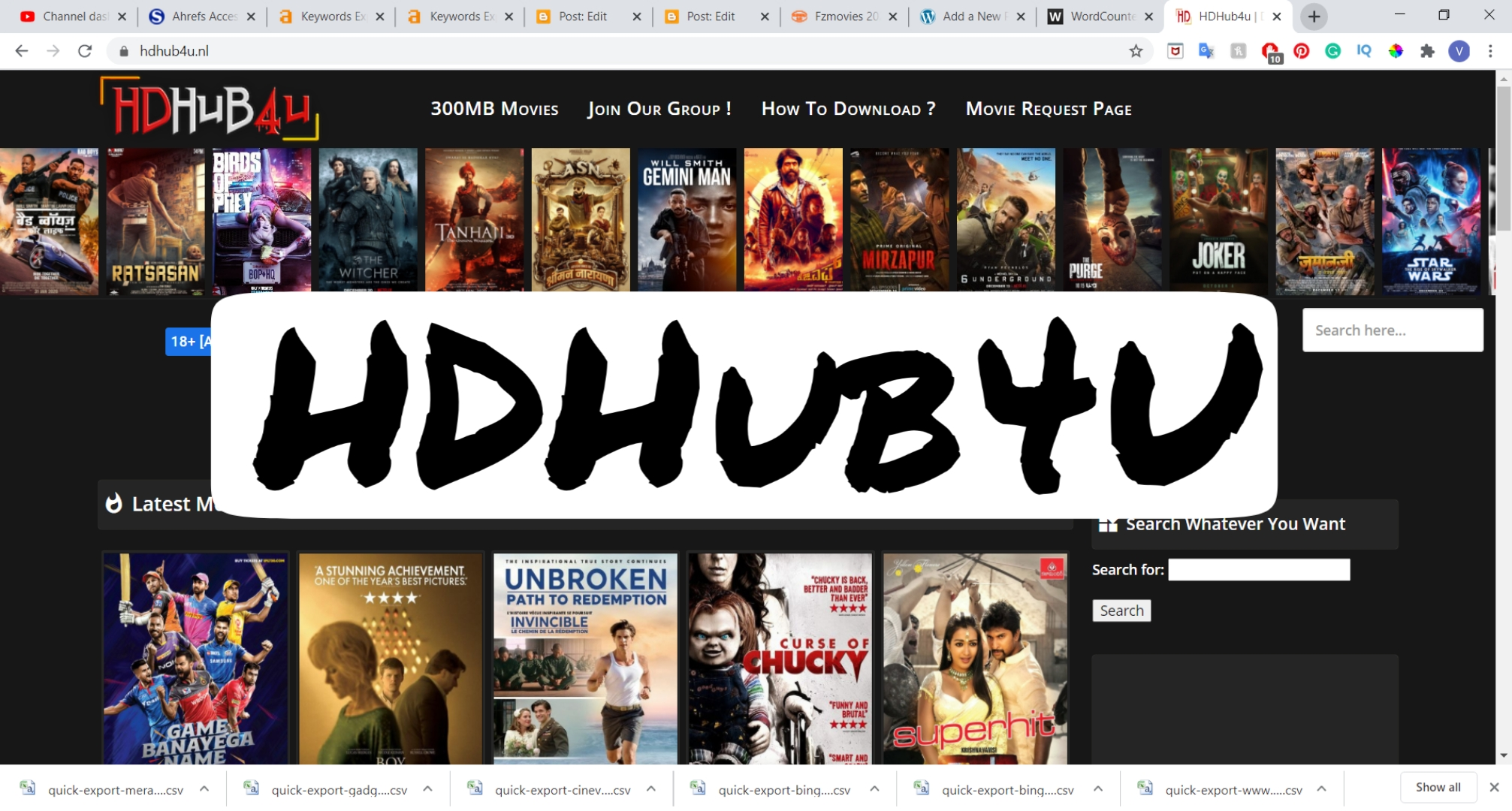 How to Use a Proxy Server to Download Movies From HD Hub4U